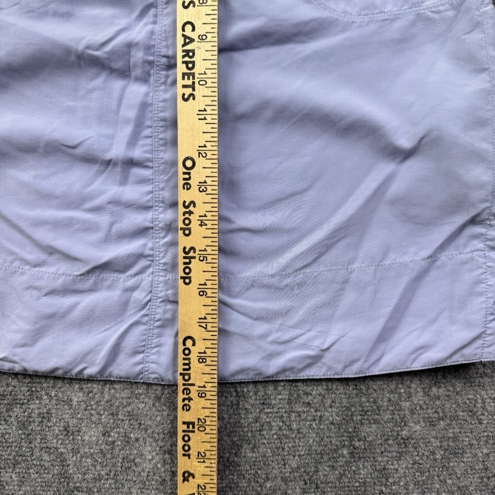 L.L.Bean Womens 6 Blue Nylon Hiking Travel Utility Skirt Outdoor Trail Pockets - Picture 5 of 13